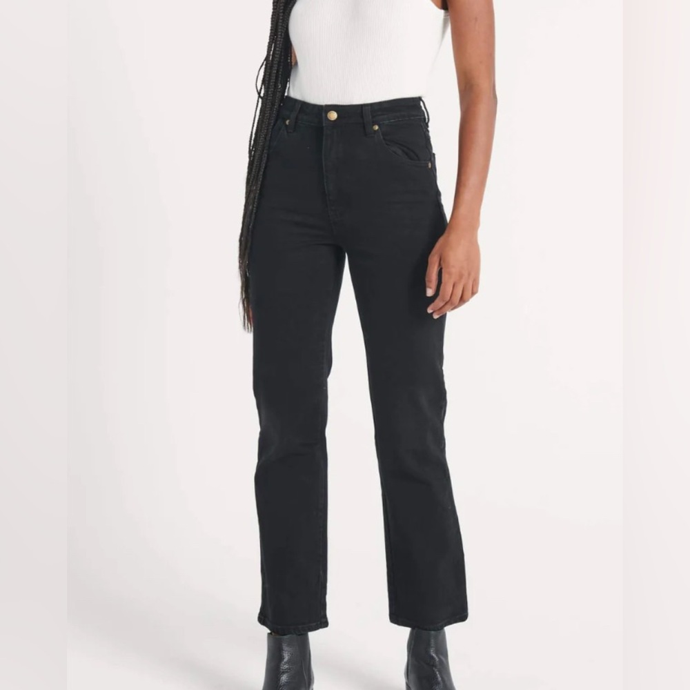 ROLLA’S Original High Rise Straight Jeans | Black | Size 26